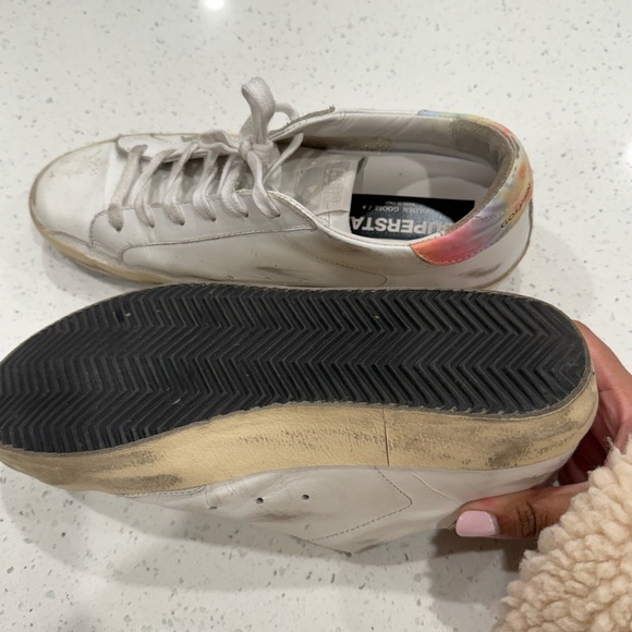 Golden Goose White Sneakers with Star Detail - Picture 3 of 6